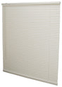 Simple Spaces PVCMB-12AA Blind, 64 in L, 39 in W, Vinyl, Alabaster, Pack of 4