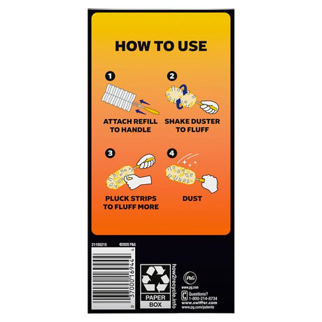 Swiffer 216209 Duster Refill, Microfiber Cloth Head