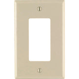 Leviton Light Almond 1 gang Nylon Decorator Wall Plate 1 pk