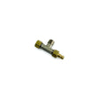 Dometic HF5520 Hydraulic Fitting Horizontal Bleeder Tees - Aluminum / Brass - 3/8″ Tube - 2/Kit