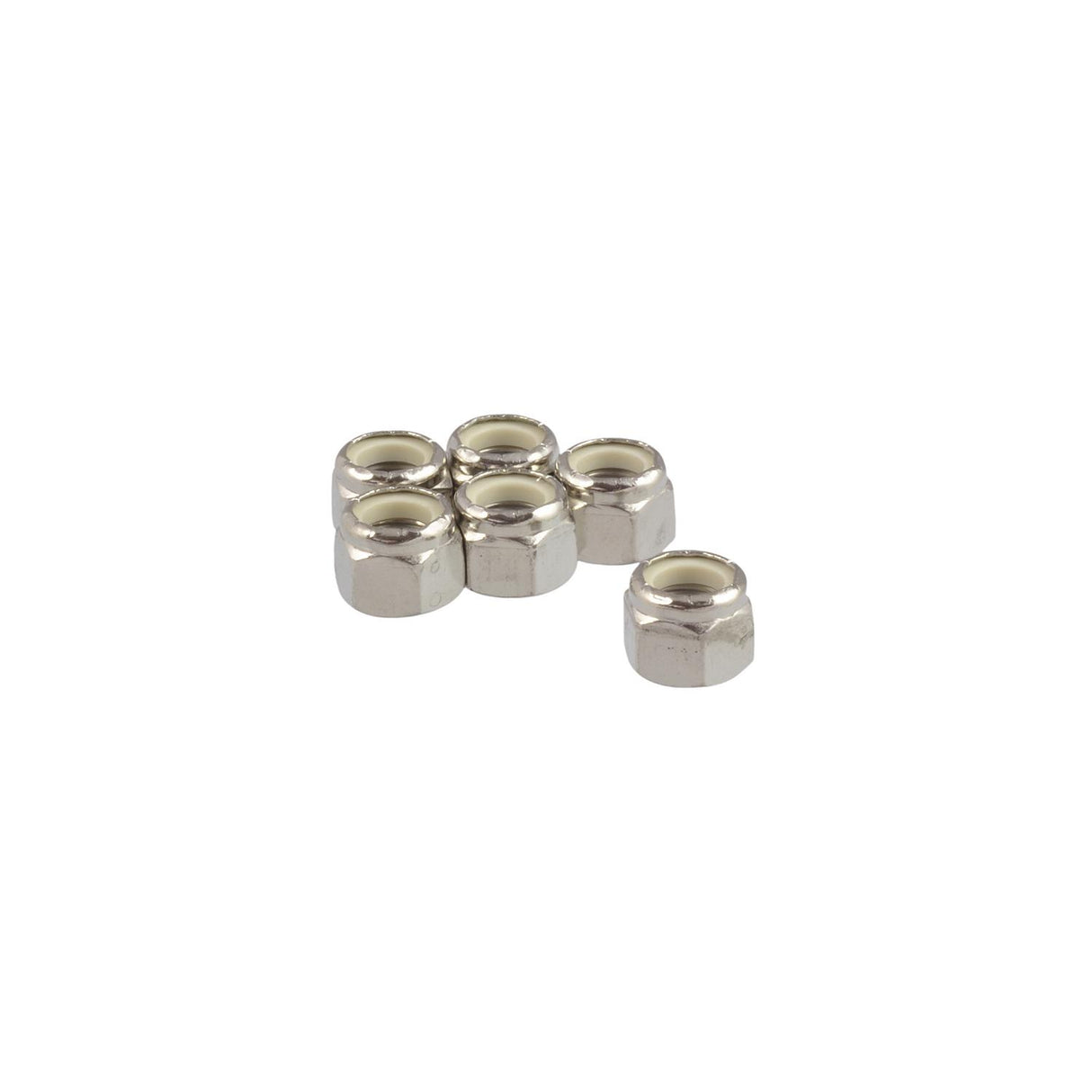 SeaStar HF6008 1/2″ NF Nylon Brass Nuts, 6/sets