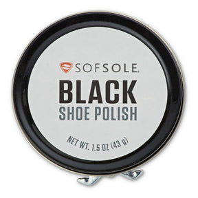 Sof Sole Black Shoe Polish 1.5 oz