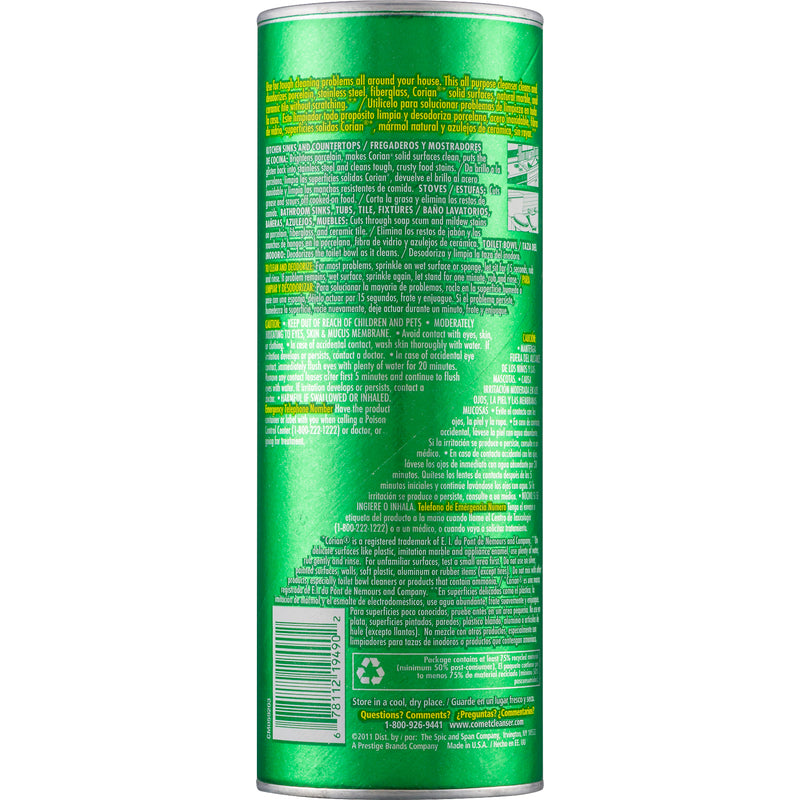 Comet Regular Scent All Purpose Cleaner Powder 21 oz, Pack of 12