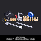 Craftsman 1/4 in. Air Tool Accessory Kit 18 pc