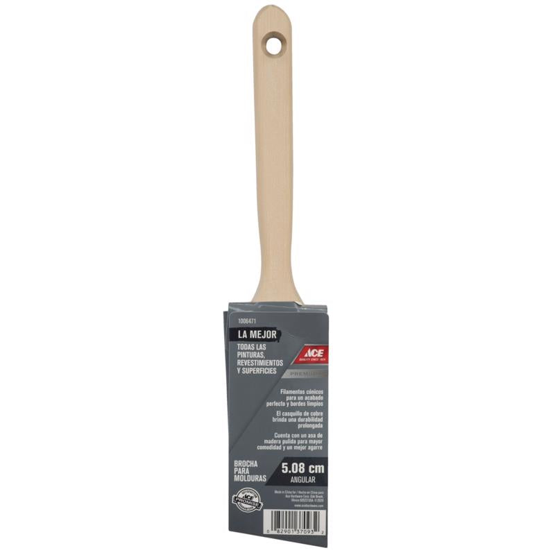 Ace Best 2 in. Angle Paint Brush, Pack of 6