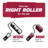 Ace Better Knit 9 in. W X 1/2 in. Paint Roller Cover 1 pk, Pack of 12