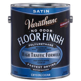 Varathane Satin Crystal Clear Water-Based Floor Finish 1 gal, Pack of 2