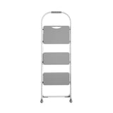 Cosco 47.6 in. H X 16.81 in. W X 2.91 in. D 225 lb. capacity 3 step Steel Folding Step Stool, Pack of 2