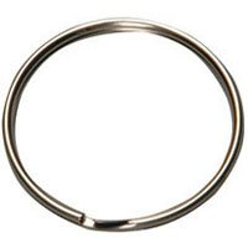 Hy-Ko KB112 Key Ring, 3 in OD Dimensions, Rust-Resistant, Split