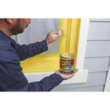 Flex Seal Family of Products Flood Protection Yellow Liquid Rubber Sealant Coating 28 oz, Pack of 4