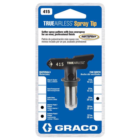 Graco TrueAirless Reversible Airless Spray Tip