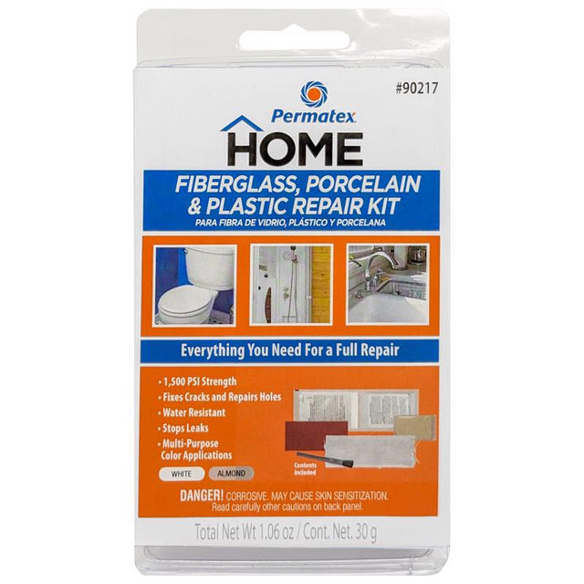 Permatex High Strength White/Almond Repair Kit 30 gm