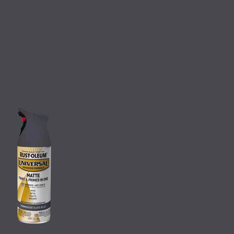 Rust-Oleum Universal Matte Farmhouse Slate Blue Spray Paint 12 oz, Pack of 6
