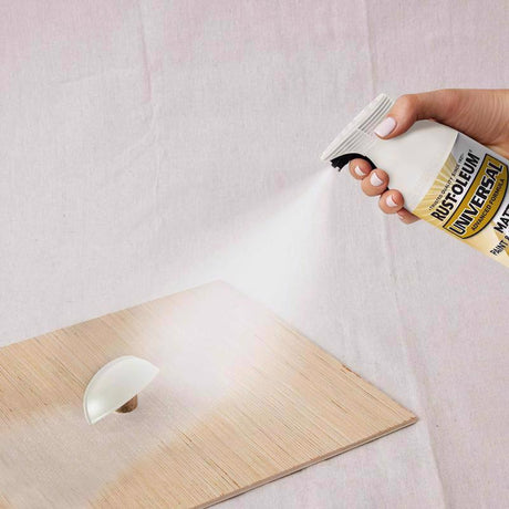 Rust-Oleum Universal Matte White Spray Paint 12 oz, Pack of 6