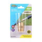 SurfaceMaxx M22 Male x 3/8-in Female NPT Screw Nipple 5800 psi