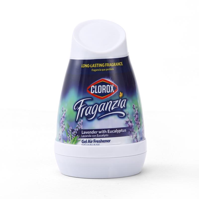 Clorox Fraganzia Lavender Scent Air Freshener 6 oz Gel 1 pk