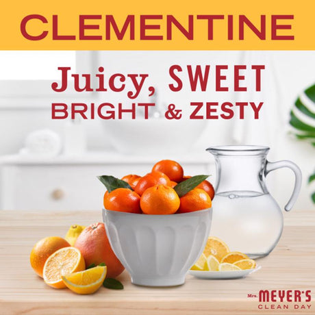 Mrs. Meyer's Clean Day Clementine Scent Liquid Dish Soap 16 oz 1 pk, Pack of 6