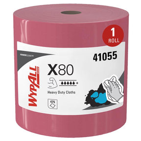 WypAll PowerClean X80 Assorted Wiping Cloth 12.5 in. W X 12 in. L 455 sheet 1 pk