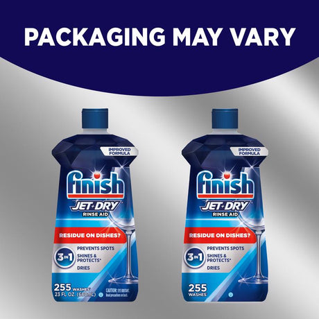 Finish Jet Dry Fresh Scent Liquid Dishwasher Booster 23 oz 1 pk