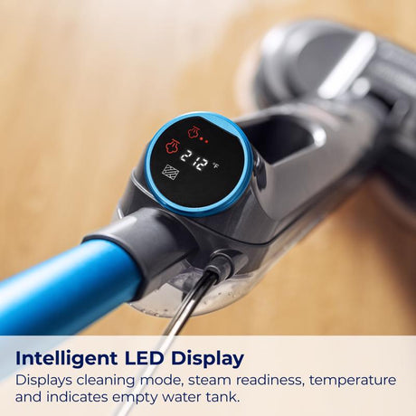 SpinWave Smart Steam Bagless Corded No Filter Steam Mop