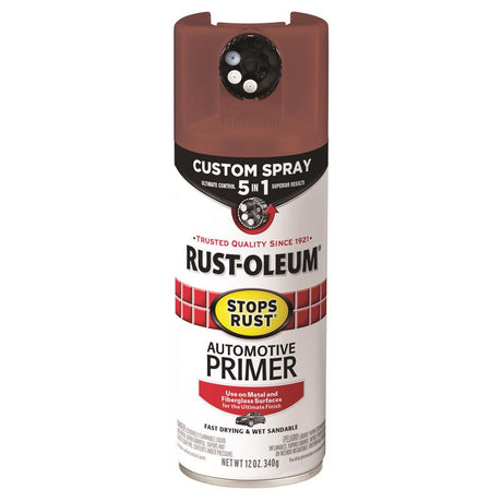 Rust-Oleum Stops Rust Flat Red Primer Spray 12 oz, Pack of 6
