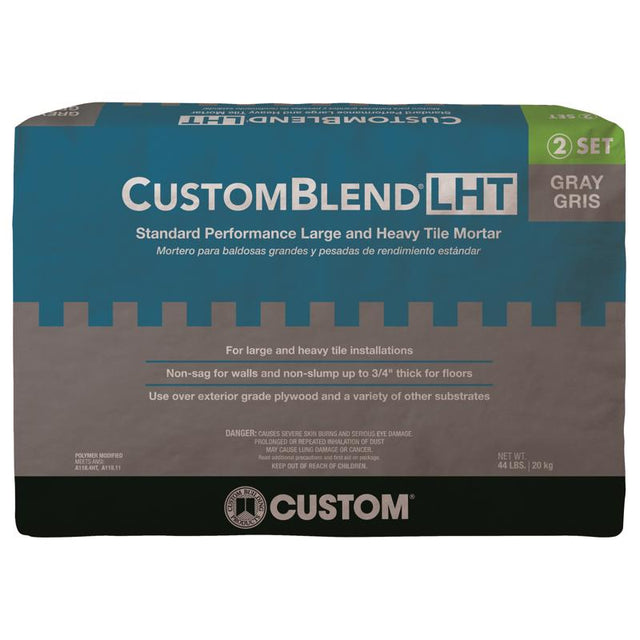 CustomBlend LHT Gray Thin-Set Mortar 44 lb