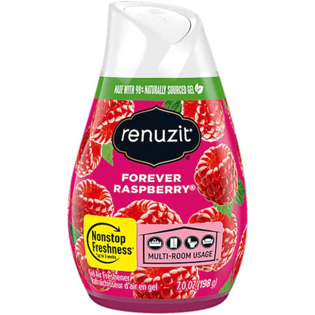 Renuzit Forever Raspberry Scent Air Freshener 21 oz Gel 3 pk