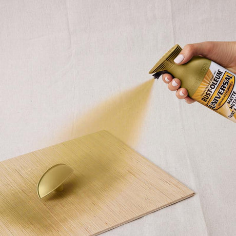 Rust-Oleum Universal Metallic Gold Metallic Spray Paint 11 oz, Pack of 6