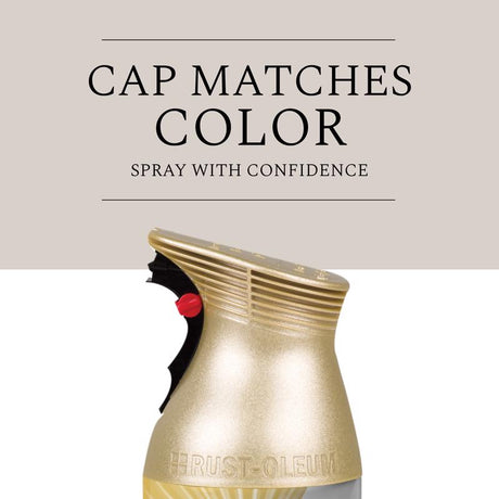 Rust-Oleum Universal Metallic Gold Metallic Spray Paint 11 oz, Pack of 6