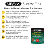 Minwax Helmsman Warm Gloss Clear Solvent-Based Spar Urethane 1 qt