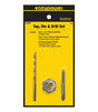 Eazypower 83728 Tap Die and Drill Set, 3-Piece, Tungsten Steel
