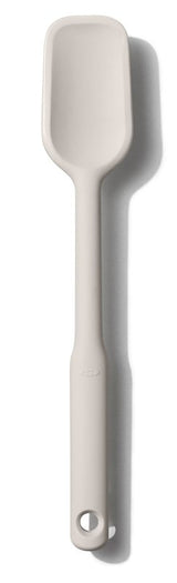 Good Grips 11280600 Spoon Spatula, 2-5/16 in W Blade, 11-3/4 in OAL, Silicone Blade, Black/White
