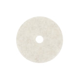 3M Natural Blend 17 in. D Non-Woven Natural/Polyester Fiber Floor Polishing Pad Tan, Pack of 5