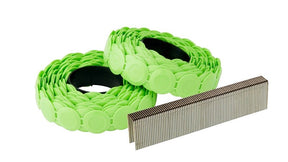 Senco CS12BAA Crown Staple, 3/8 in W Crown, 7/8 in L Leg, 18 ga Gauge, Galvanized