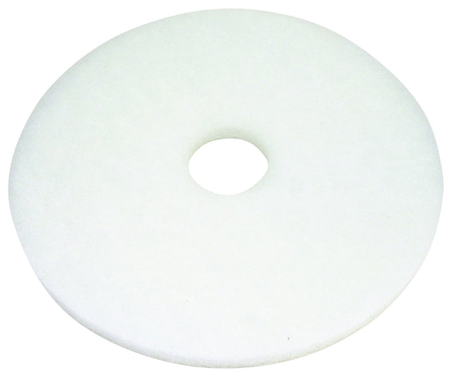 North American Paper 420514 Polishing Pad, White, Pack of 5