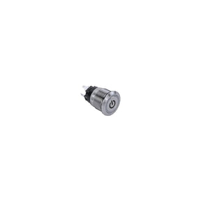 Sierra AV10060B Push-Button Switch, Off/On, Blue Halo LED w/On-Off Symbol