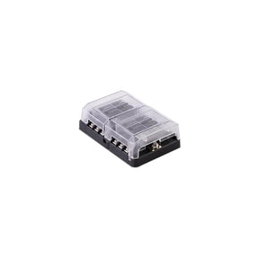 Sierra FS40820 408 Series Fuse Block W/Cover, 12-Gang