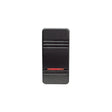 Contura III Illuminated Weather Resistant Rocker Switch, On/Off, Black