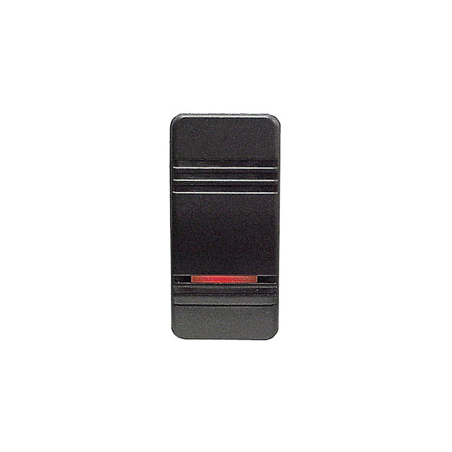 Contura III Illuminated Weather Resistant Rocker Switch, On/Off, Black