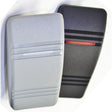 Sierra Contura III Black & Gray Illuminated Waterproof DPDT 7 Blade Terminal Rocker Switch