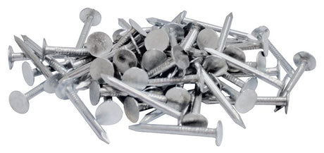 ProFIT 0069138 Hand Drive Roofing Nail, 2 in L, Flat Head, 11 ga, Steel, 1 lb