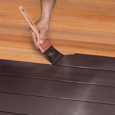 Cabot Semi-Solid Semi-Solid Cordovan Leather Oil-Based Deck and Siding Stain 1 gal, Pack of 4