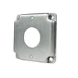 Southwire G1943-U Industrial Exposed Work Cover, 4 in L, 4 in W, Square, 1-Gang, Steel, Silver, Galvanized