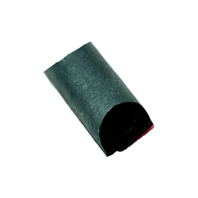 AP Products 018224 D Slide Out, Window & Door Seal w/Tape, 1/2″ x 3/8″ x50', Black w/White Tape