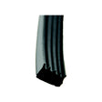 AP Products 018523 Ribbed Slide Out, Window & Door Seal w/Tape, 5/8″ x 3/8″ x 50', Black w/White Tape