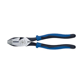 Klein Tools 2000 Series J2000-9NE Lineman's Plier, 9.55 in OAL, 1-3/8 in Jaw, Black/Blue Handle, 1-1/4 in W Jaw