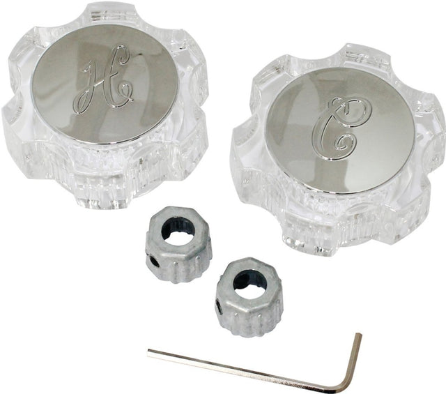 Plumb Pak PP805-2 Faucet Handle, Acrylic
