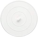Plumb Pak PP820-14 Flat Suction Sink Stopper, Rubber, White, Polished Chrome, Pack of 6