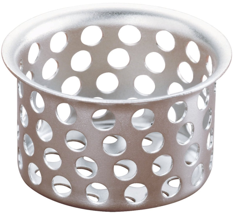 Plumb Pak PP820-37 Basket Strainer, 1 in Dia, Stainless Steel, Chrome-Plated