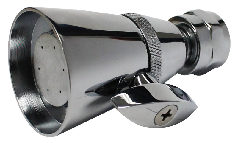 Plumb Pak PP825-014 Showerhead, 1.8 gpm, Brass, Chrome-Plated